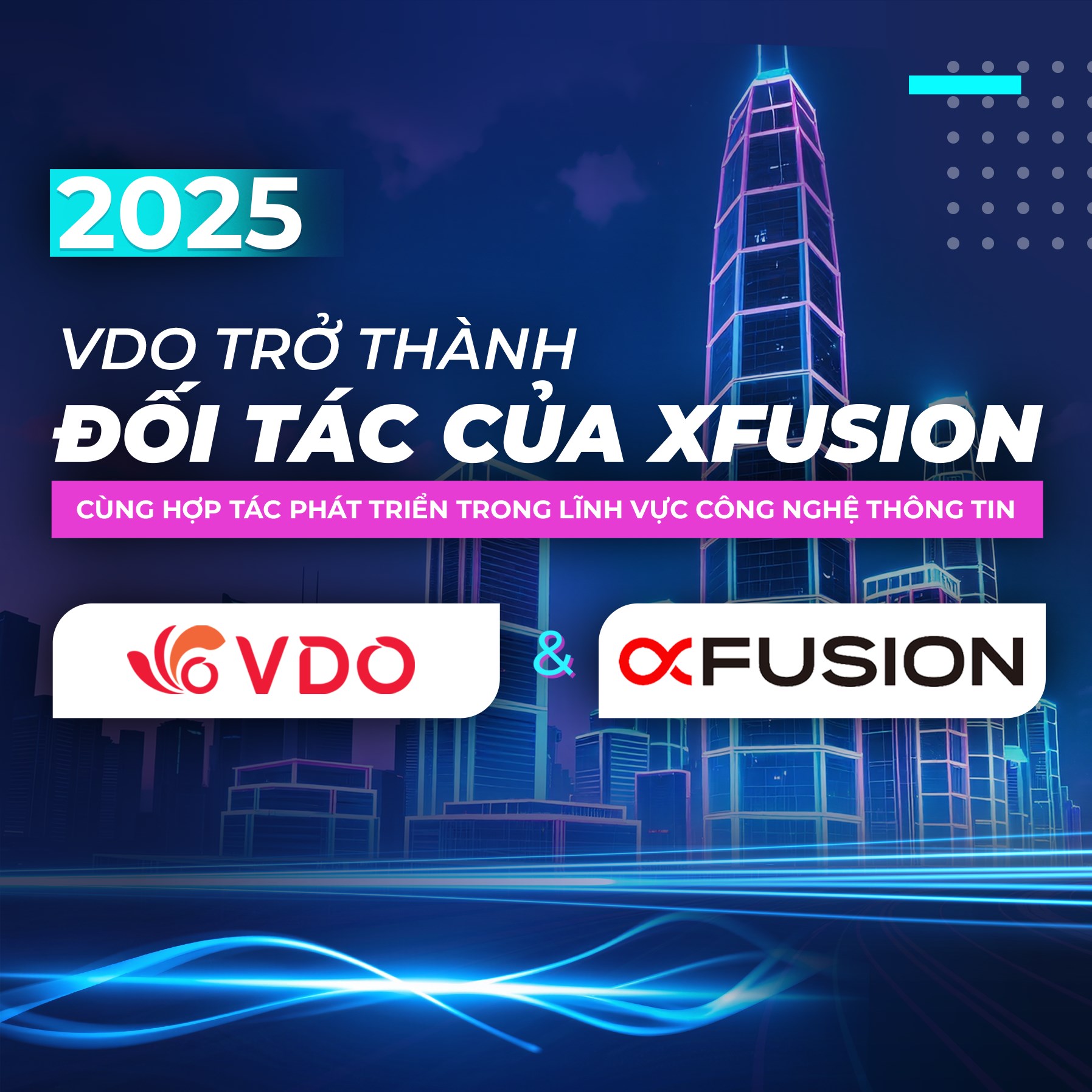 VDO chính thức trở thành Đối tác của xFusion